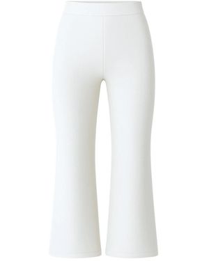 Liviana Conti Cropped Trousers - Wit