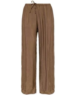 Rohe Wide Trousers - Marrón