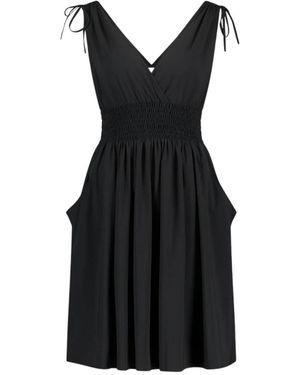 Jane Lushka Abito estivo jersey nero