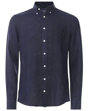 Hackett Casual Shirts - Bleu
