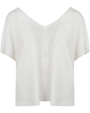 Kangra V-Neck Knitwear - Bianco