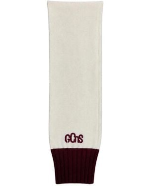 Gcds Winter Scarves - White