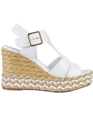 Paloma Barceló Wedges - Métallisé