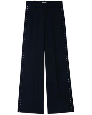Zadig & Voltaire Wide Trousers - Azul