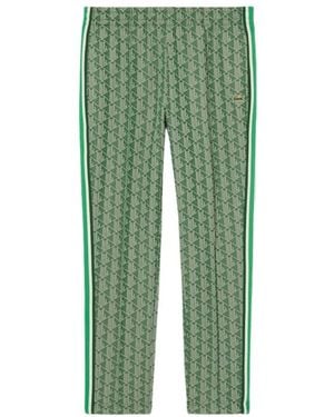 Lacoste Pantalone Di Tuta Con Logo - Groen