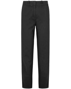 Bomboogie Slim Fit Chino Broek Van Geverfd Katoensatijn - Grijs