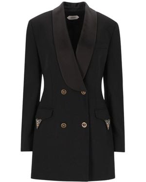 Versace Short Dresses - Black