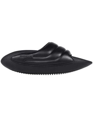 Balmain Sandali slide moderni per donne - Blu