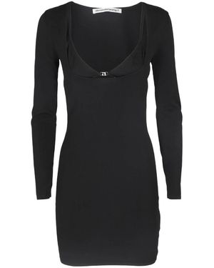 T By Alexander Wang Short Dresses - Zwart