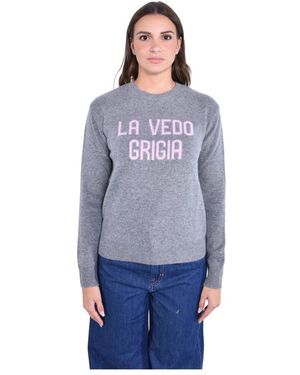 MC2 Saint Barth Round-Neck Knitwear - Blue