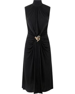 Roberto Cavalli Midi Dresses - Black
