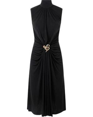 Roberto Cavalli Midi Dresses - Black
