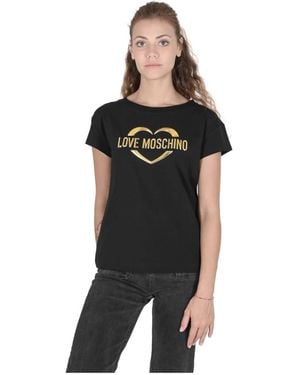 Love Moschino T-Shirts - Black