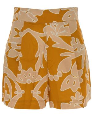 Amotea Casual Shorts - Yellow