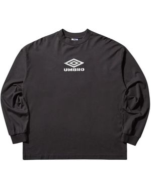 Umbro Og Logo Longsleeve Shirt - Zwart