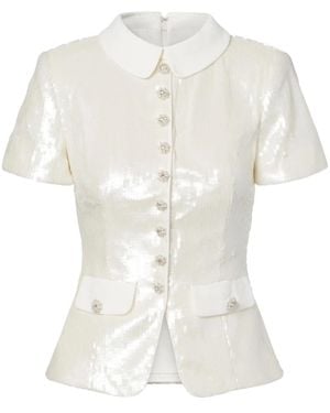 Self-Portrait Blouses - White