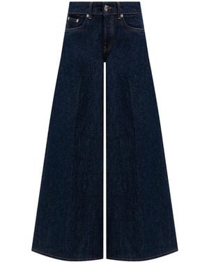 Dondup Wide Jeans - Bleu
