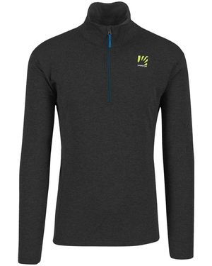 Karpos Schwarze Half Zip Pizzocco Jacke