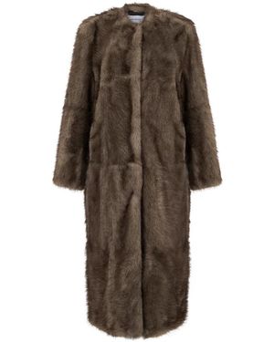 Stand Studio Faux Fur & Shearling Jackets - Marron