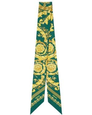Versace Silky Scarves - Green