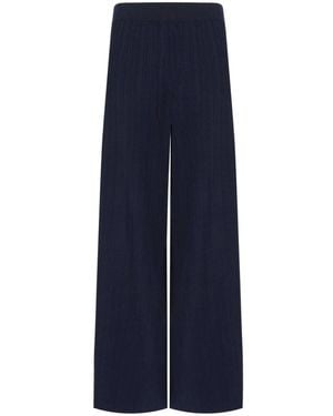 Weekend by Maxmara Wide Trousers - Azul