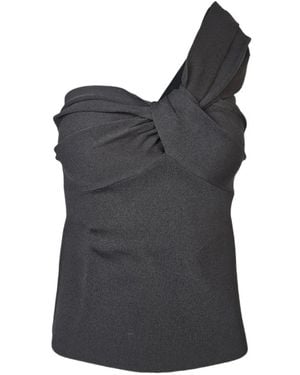 P.A.R.O.S.H. Sleeveless Tops - Gray