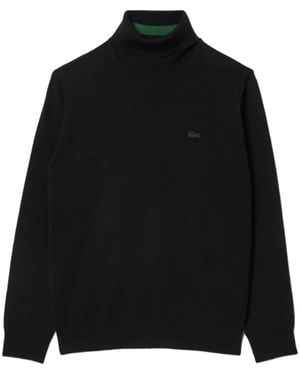 Lacoste Turtlenecks - Black