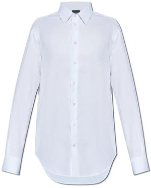 Emporio Armani Formal Shirts - Blu