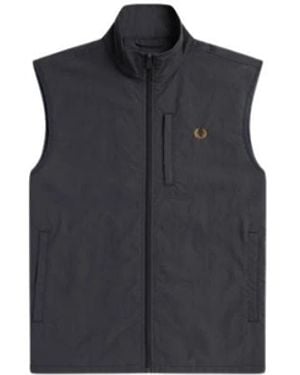 Fred Perry Waistcoats - Blue