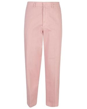Department 5 Straight Trousers - Pink