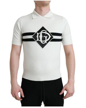 Dolce & Gabbana Polo Shirts - Grey