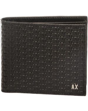 ARMANI EXCHANGE Bifold-Geldbörse - Schwarz