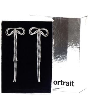 Self-Portrait Earrings - Negro
