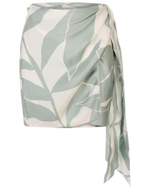 Max Mara Strano Mini Rok - Groen