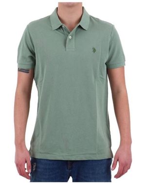 U.S. POLO ASSN. Polo Shirts - Green