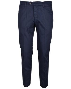 Michael Coal Cropped Hosen - Blau