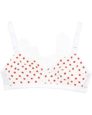 N°21 Ondergoed ,Wit ,Reggiseno - Rood