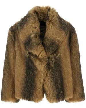 BB COUTURE Faux Fur & Shearling Jackets - Vert