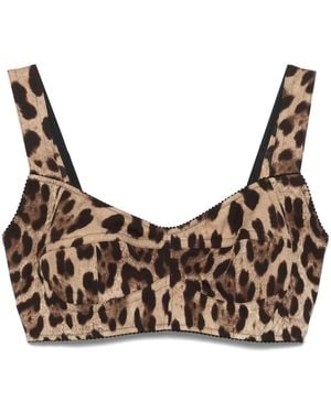 Dolce & Gabbana Sleeveless Tops - Marrón