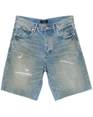 Purple Brand Denim Shorts - Blue