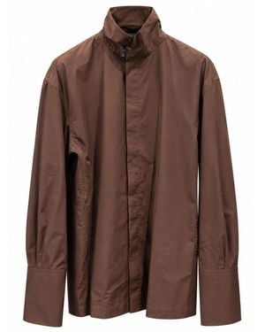 Thelatest Edith Shirt - Braun