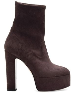 Casadei Heeled Boots - Marrón