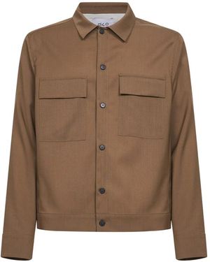 D4.0 Hemdjacke - Braun