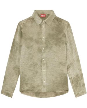 DIESEL Casual Shirts - Green