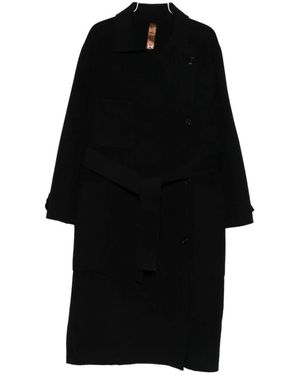 GLOX Single-Breasted Coats - Negro