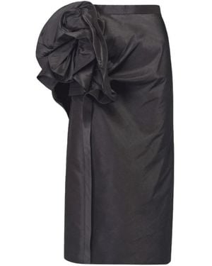 Maison Margiela Midi Skirts - Negro