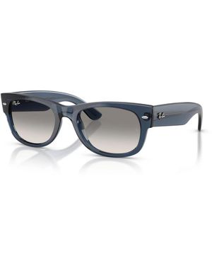 Ray-Ban Mega Wayfarer Ii - Blauw
