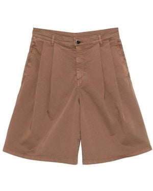 Nine:inthe:morning Long Shorts - Brown