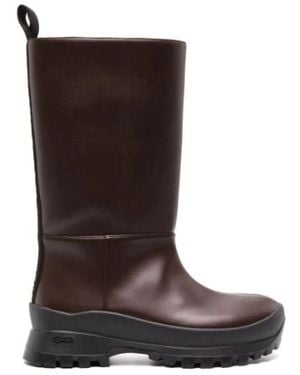 Stella McCartney Trace stiefelette in schokobraun