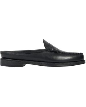 G.H. Bass & Co. Schoenen ,Zwart ,Leer Easy Weejun Larson Soft Slide